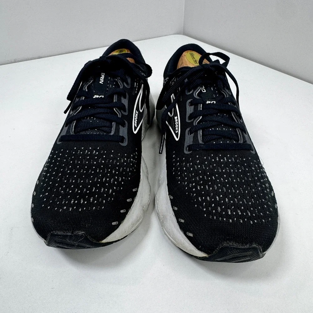 Brooks Glycerin 20 Mens Running Shoes Black White 1203691D059 Size 8.5 Wide D